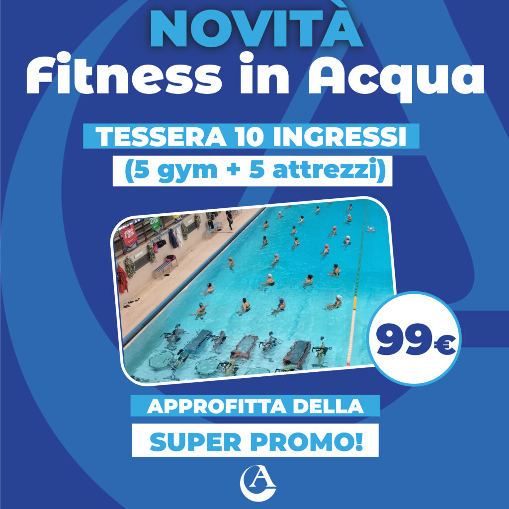 Novità Fitness in acqua: 10 ingressi!